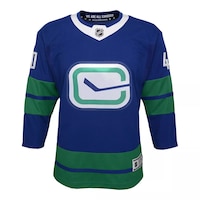 Vancouver Canucks Elias Pettersson Replica Jersey, Youth, Hockey, NHL Front_Flat