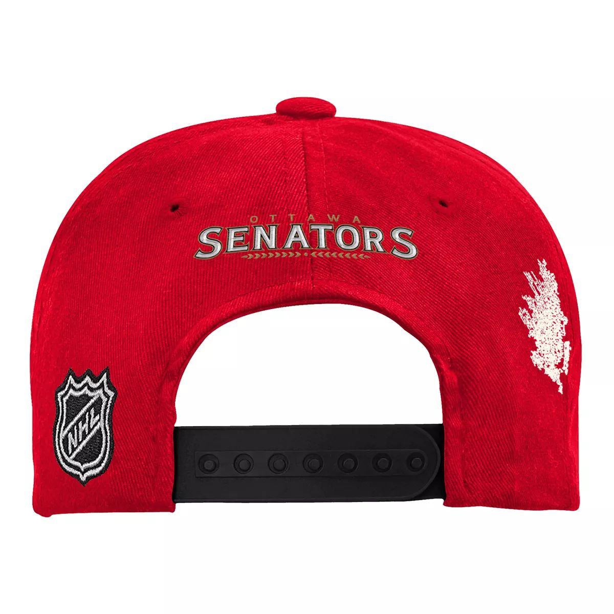Ottawa Senators Kids' 2 Tone Snapback Hat, NHL, Hockey Back_Flat