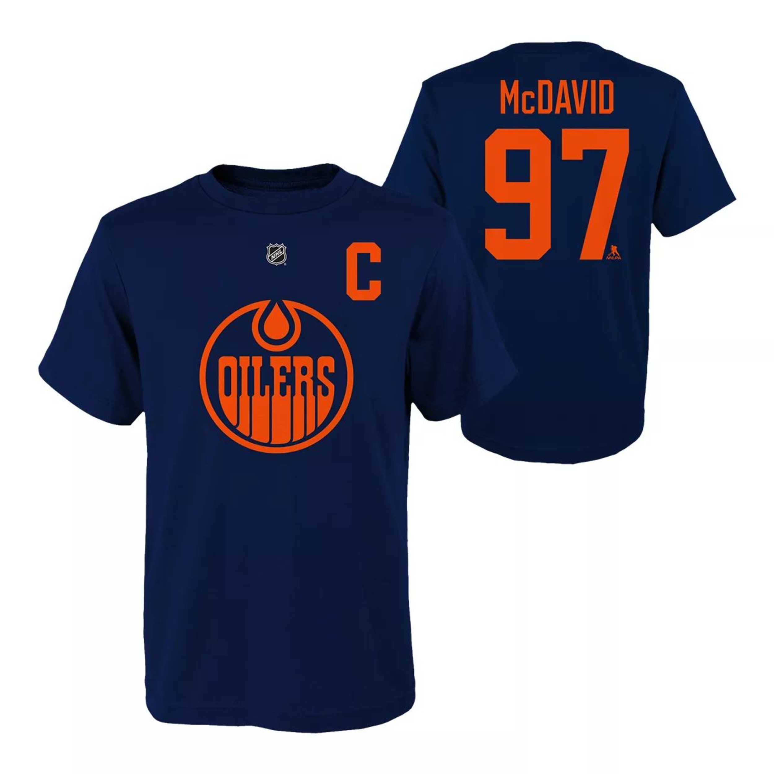 Youth Edmonton Oilers Connor McDavid Jersey T-Shirt