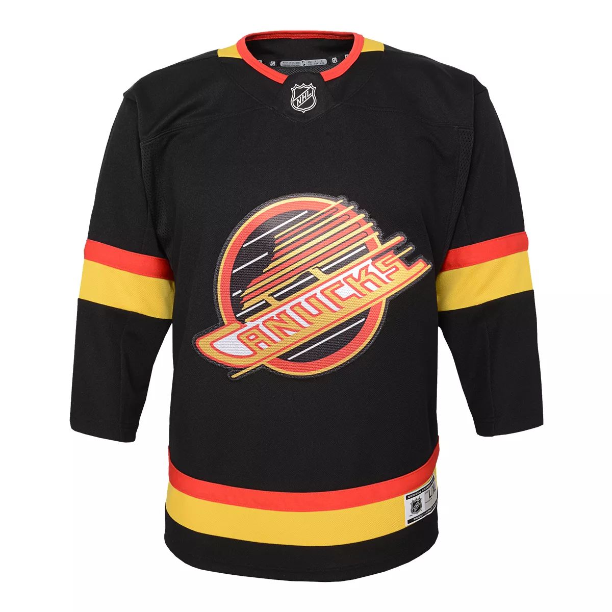 Outerstuff Youth NHL Replica Jersey-Away Vancouver Canucks, White, Toddler  One Size (2T-4T)