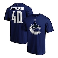 Vancouver Canucks Fanatics Pettersson Authentic Stack T Shirt Composite_or_Mixed