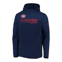 Montreal Canadiens Fanatics Men's Locker Room Hoodie Front_Angled_Left