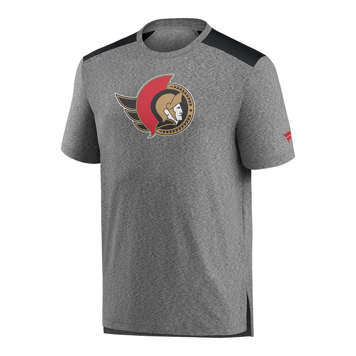 Fanatics Branded Gray Calgary Flames Authentic Pro Tricode T-Shirt
