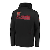 Calgary Flames Fanatics Men's Locker Room Hoodie Front_Angled_Left
