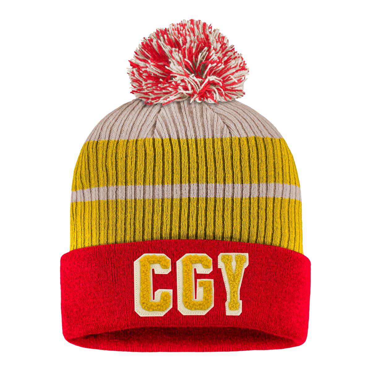 Men's Fanatics Branded Red Kansas City Chiefs Cuffed Knit Hat