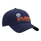 Edmonton Oilers Fanatics Authentic Pro Locker Room Hat, NHL, Hockey Front_Angled_Right