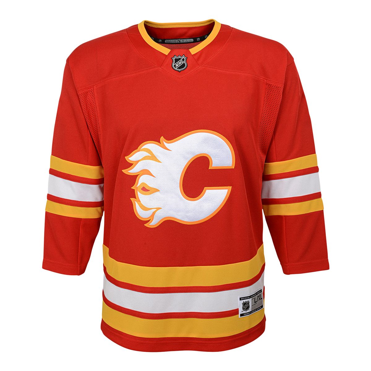 Image of Calgary Flames Replica Jersey Youth Hockey NHL
