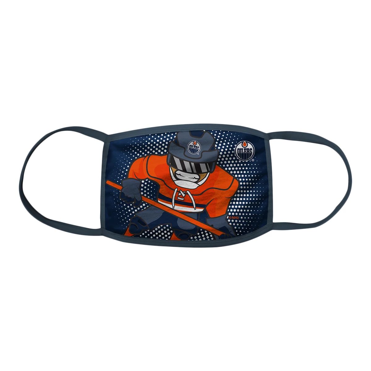 Child Edmonton Oilers Face Mask – Non-Medical 3 Pack