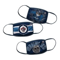 Child Winnipeg Jets Face Mask – Non-Medical 3 Pack Front_Flat