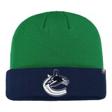 Vancouver Canucks Fanatics Holiday Cuffed Knit Hat, NHL, Hockey Front_Flat