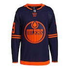 Leon Draisaitl Edmonton Oilers Fanatics Authentic Pro Full Zip Hoodie Sweatshirt Player Issued L