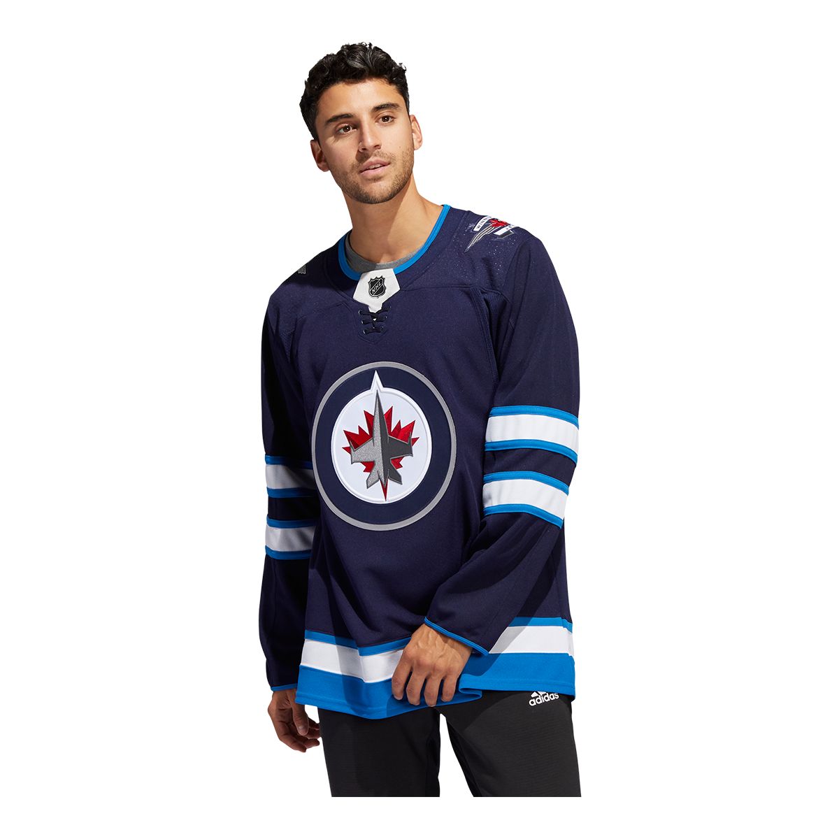 Winnipeg Jets adidas Primegreen Third / Navy Jersey – Pro Am Sports