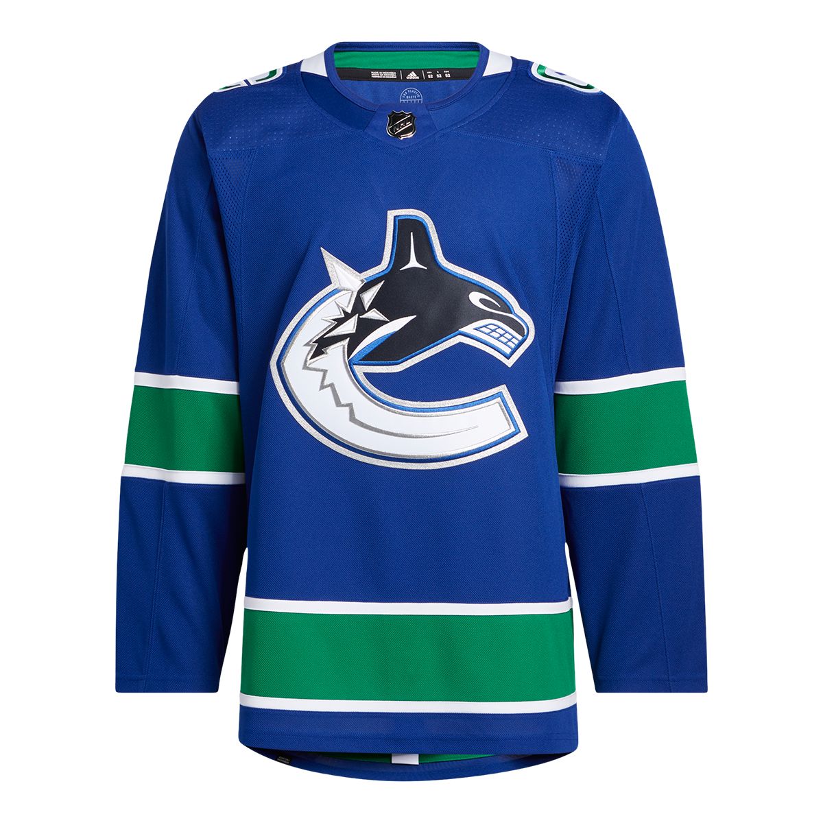 Vancouver Canucks adidas Prime Authentic Jersey  Hockey NHL