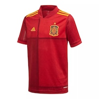 Spain 2020 adidas Men's Replica Soccer Jersey, Football, International Front_Angled_Left