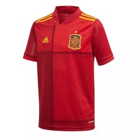 Spain 2020 adidas Youth Replica Soccer Jersey, Football, International Front_Angled_Left