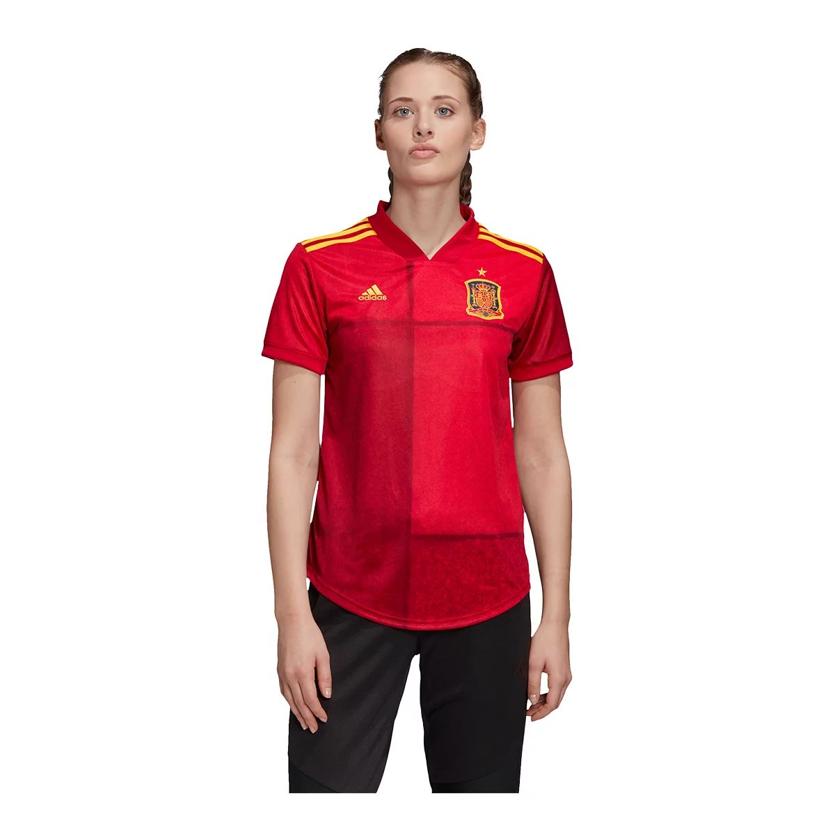 Spain 2020 adidas Women's Replica Soccer Jersey, Football, International