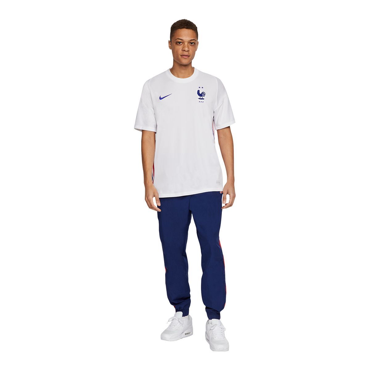 Nike France 2023 Away Replica Jersey, Men's, Large, White