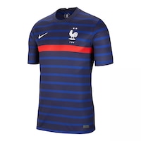 France Nike Men's Replica Soccer Home Jersey Front_Angled_Left