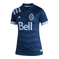 Vancouver Whitecaps adidas Women's Replica Soccer Jersey, Football, MLS Front_Angled_Left