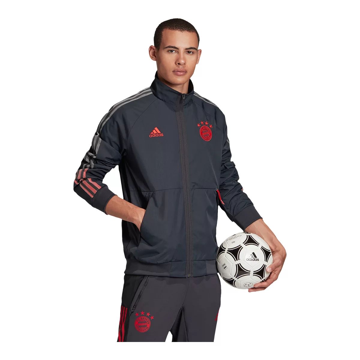 Bayern Munich adidas Men's Anthem Jacket