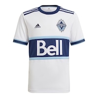 Vancouver Whitecaps 2021 adidas Youth Replica Soccer Jersey, Football, MLS Front_Flat