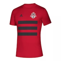 Toronto FC adidas Pitch T Shirt Front_Angled_Left