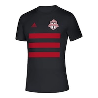 Toronto FC adidas Pitch T Shirt Front_Angled_Left