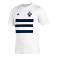 Vancouver Whitecaps FC adidas Pitch T Shirt Front_Angled_Left