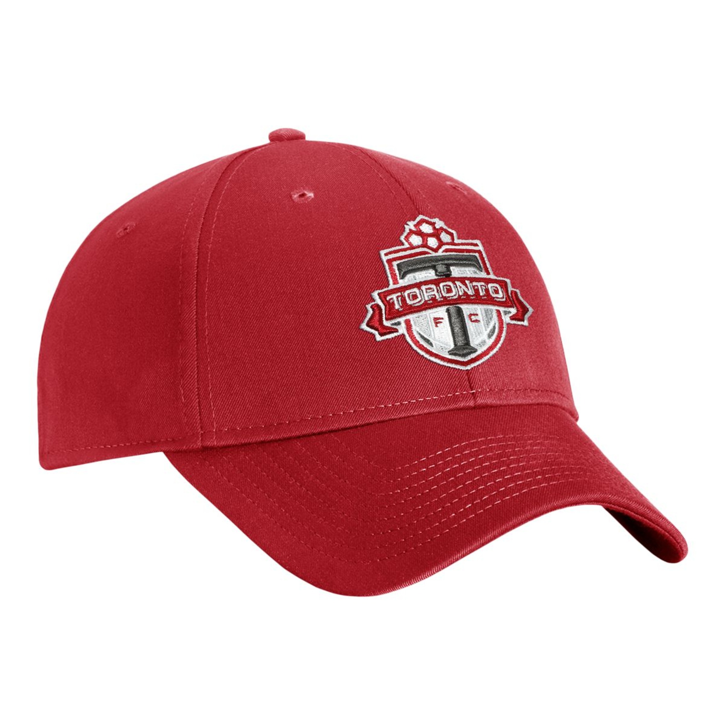Toronto FC Fanatics Core Structured Adjustable Hat, MLS, Soccer Front_Angled_Right