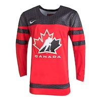 Team Canada Nike Youth Replica Jersey Front_Angled_Left