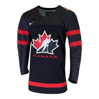Nike Team Canada Replica Hockey Jersey - Black Front_Angled_Left
