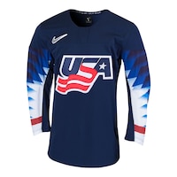 Team USA Nike Men's Replica Blue Jersey Front_Flat