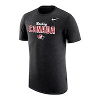 Team Canada Nike Men's Tri Blend T Shirt Front_Three_Fourths_Angled_Left