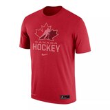 Team Canada Nike Men's Dri-FIT Cotton T Shirt Front_Three_Fourths_Angled_Left