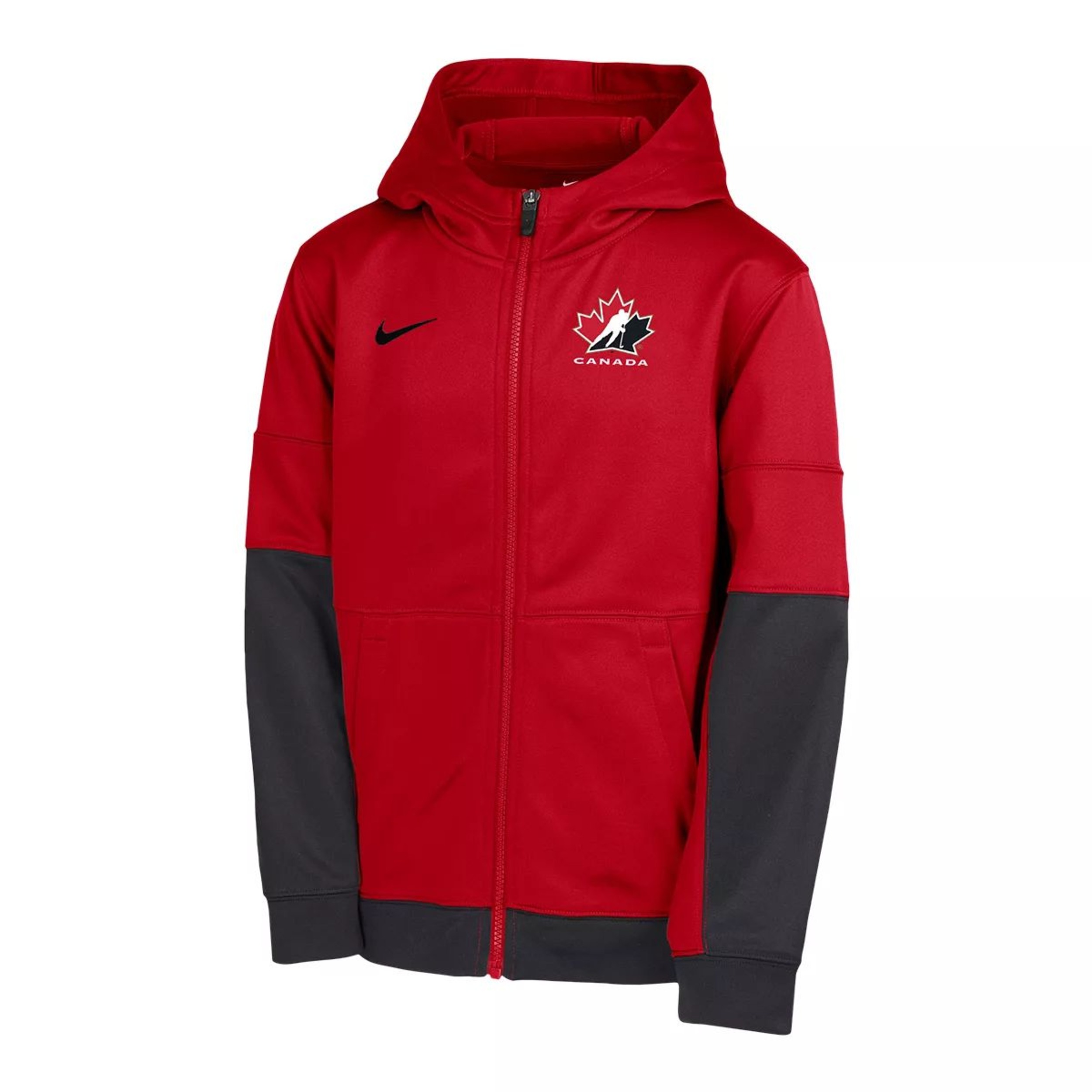 Youth Team Canada Nike Therma Full Zip Hoodie SportChek