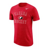 Team Canada Nike Men's Marled T Shirt Front_Three_Fourths_Angled_Left