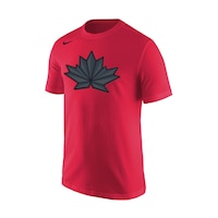Team Canada 2022 Nike Core Cotton T Shirt Front_Angled_Left