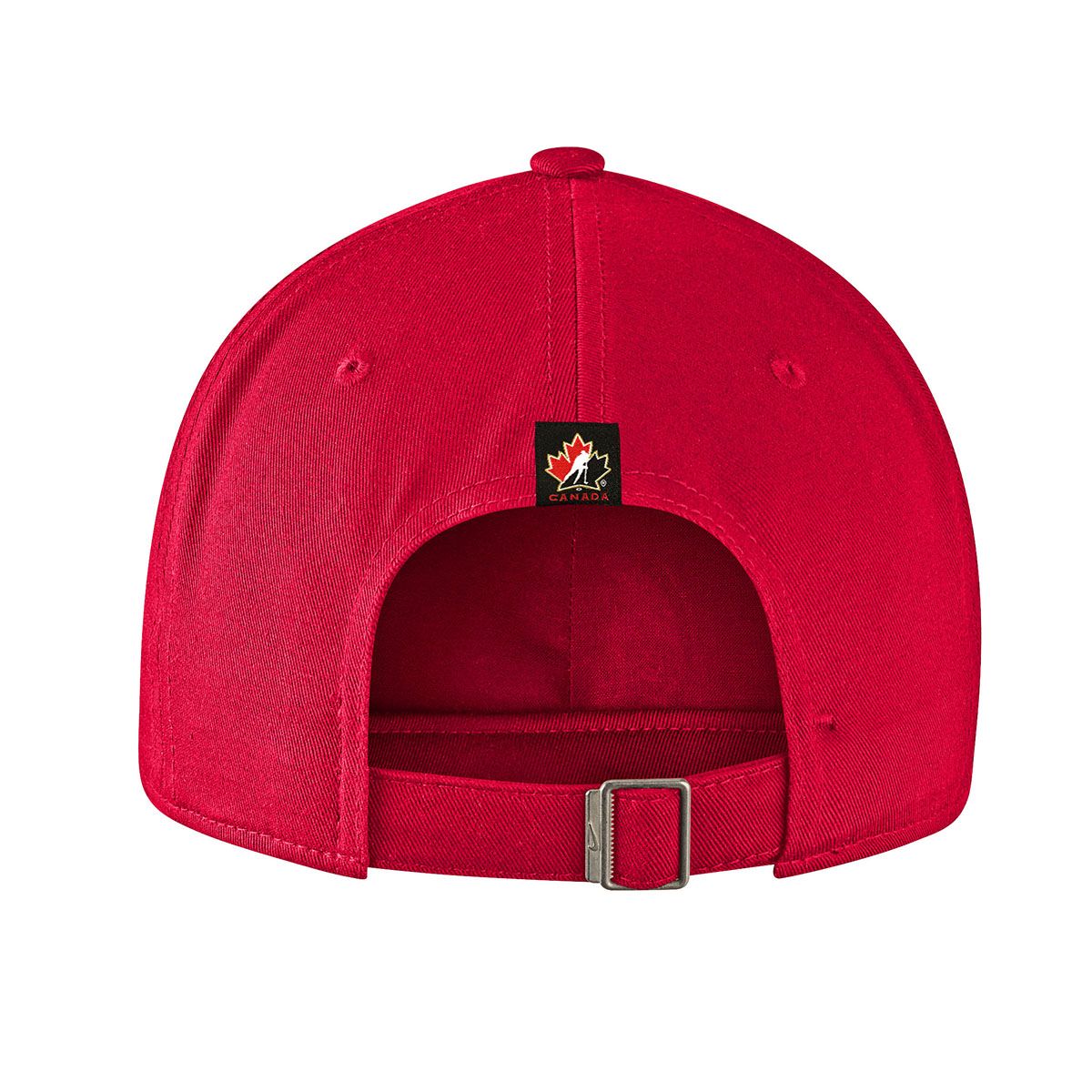 Team Canada Nike Heritage86 Adjustable Slouch Hat, IIHF, Hockey Back_Flat