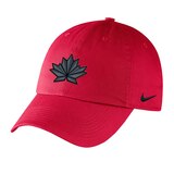 Team Canada Nike Heritage86 Adjustable Slouch Hat, IIHF, Hockey Front_Angled_Left