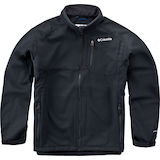 Columbia Men's Ascender™ Softshell Durable Water-Resistant Jacket Front_Flat
