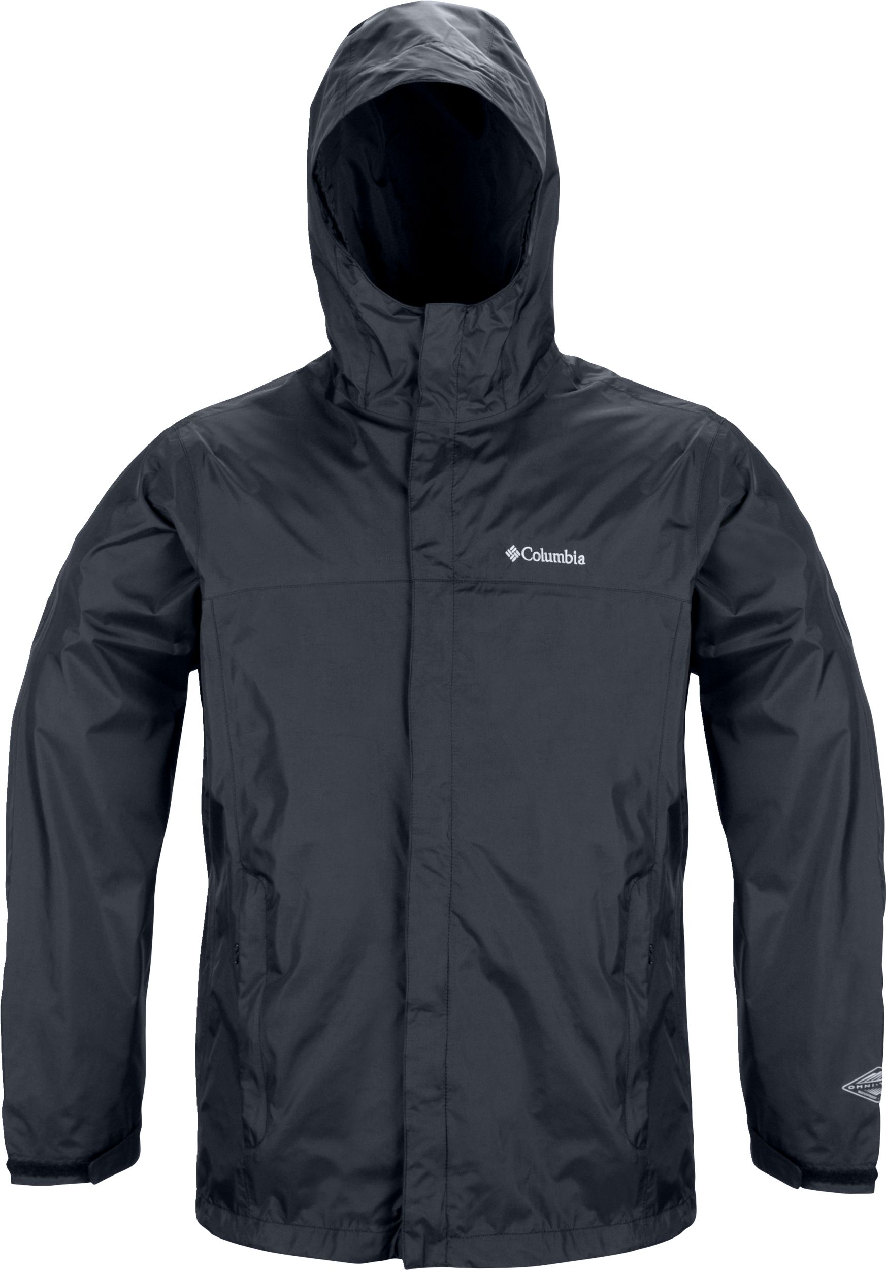 Columbia Men's Watertight II Hooded Rain Jacket  Waterproof Breathable Packable Hiking