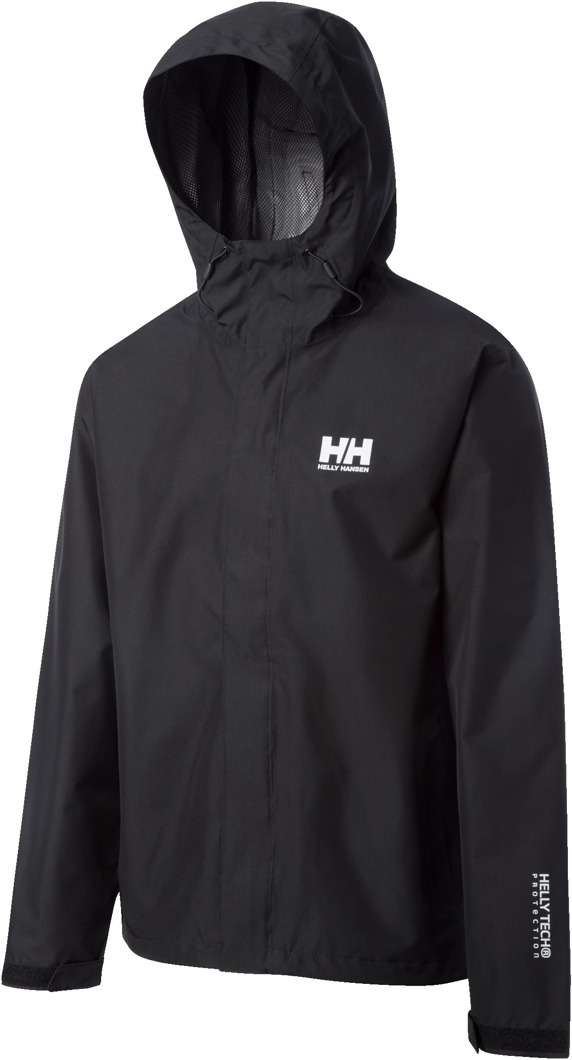 Helly Hansen Men's Seven J Hooded Rain Jacket, Waterproof 