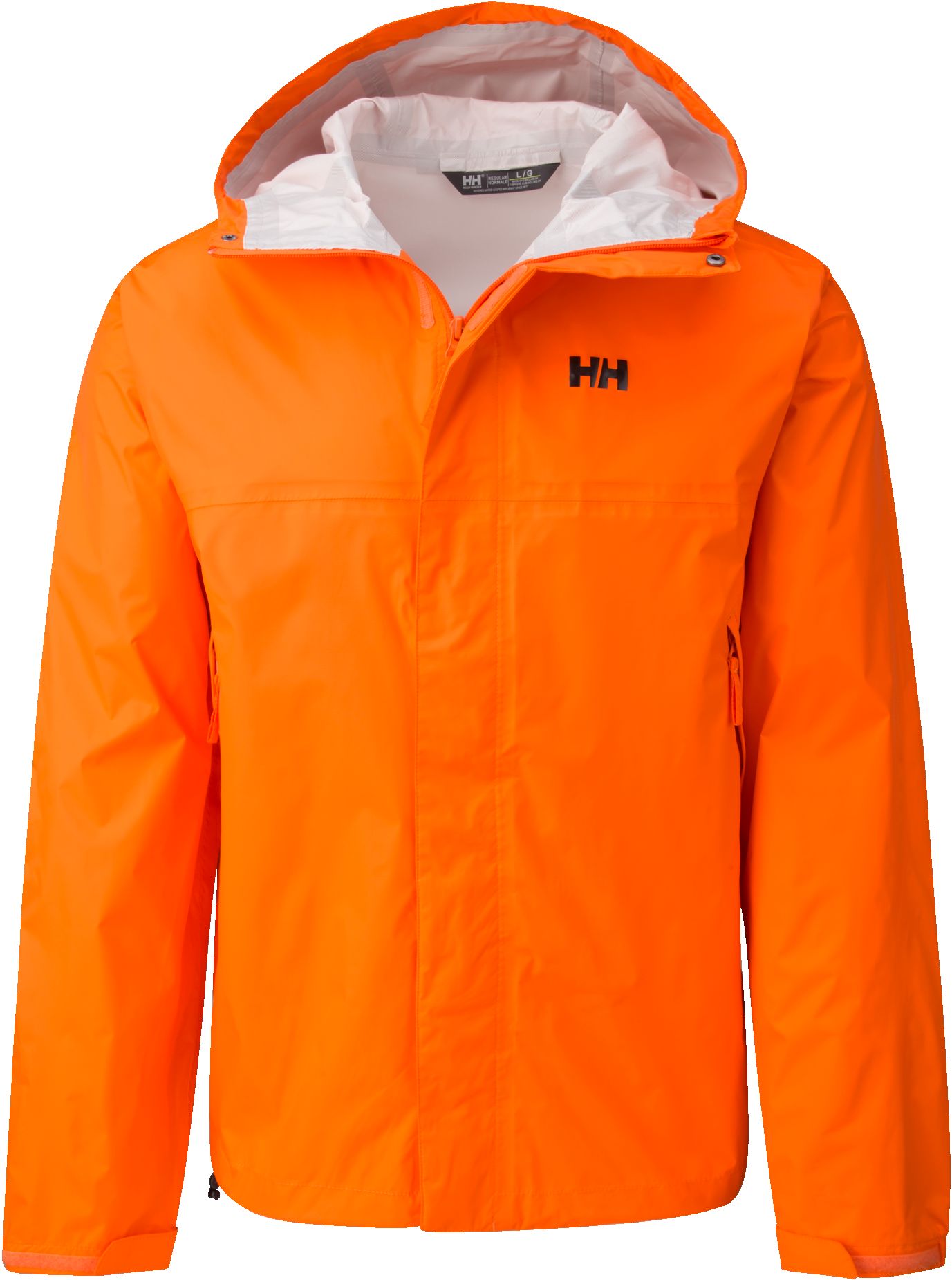 Helly Hansen Men's Loke Hooded Rain Jacket, Waterproof, Breathable, Hiking,  Windbreaker