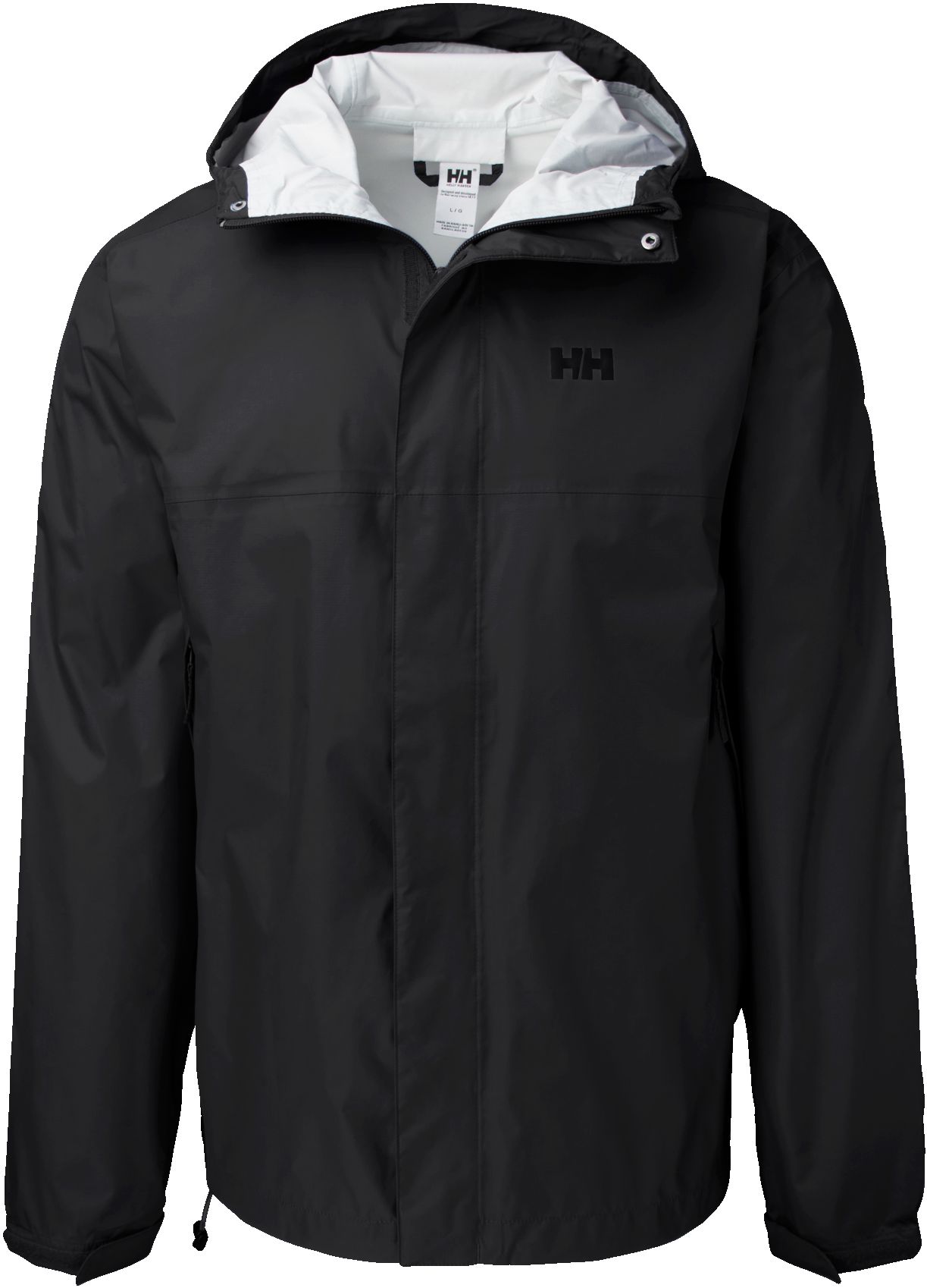 Helly Hansen Men's Loke Hooded Rain Jacket, Waterproof, Breathable