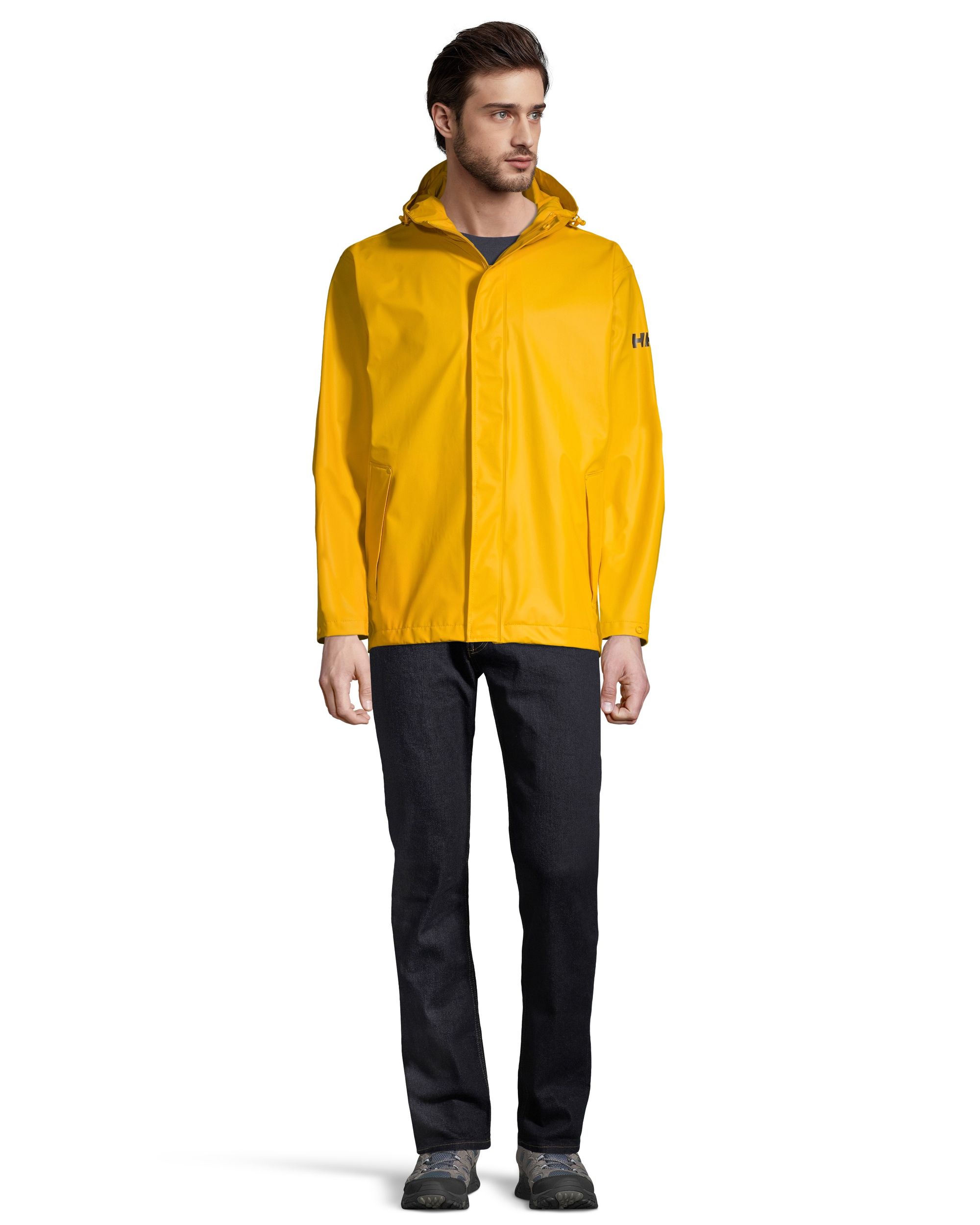 Helly Hansen Men's Moss Helox+ PU Hooded Rain Jacket