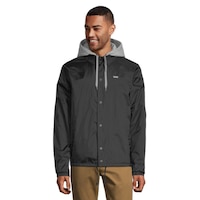 Vans Men's Riley Jacket, Hooded, Water-Resistant Front_Flat