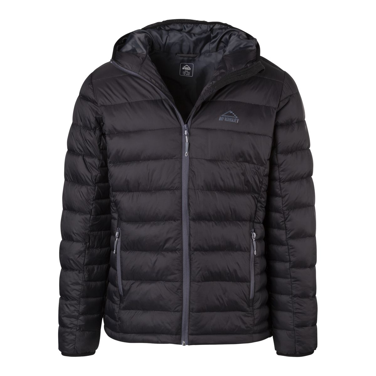 McKINLEY Men's Jordy Midlayer Jacket, Insulated Synthetic, Hooded