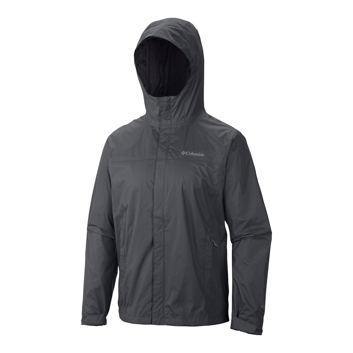 Columbia Men's Watertight II Hooded Rain Jacket, Waterproof, Breathable,  Packable, Hiking