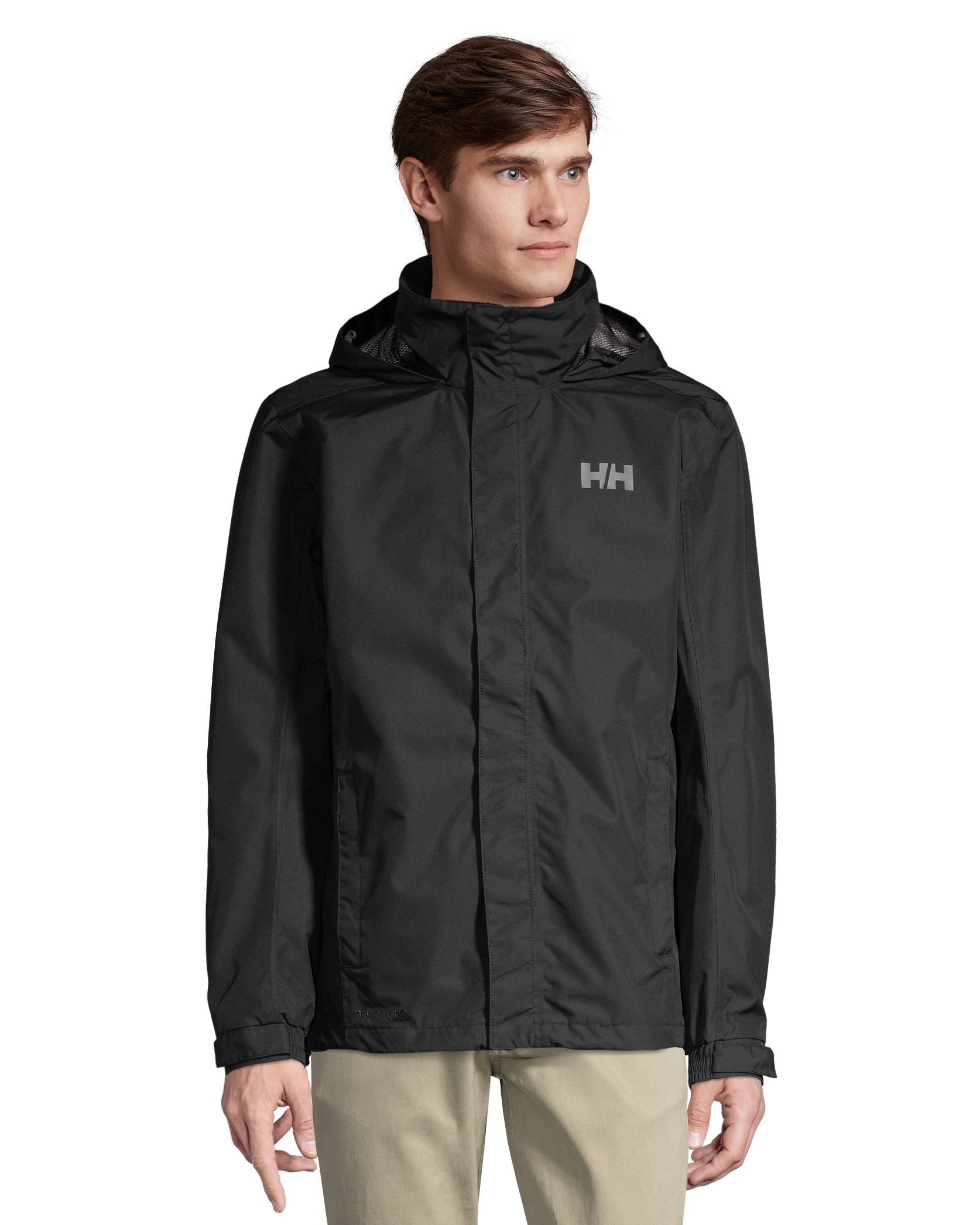 Helly Hansen Men's Dubliner Jacket Waterproof, Windproof, Breathable Shell  Rain Coat with Packable Hood