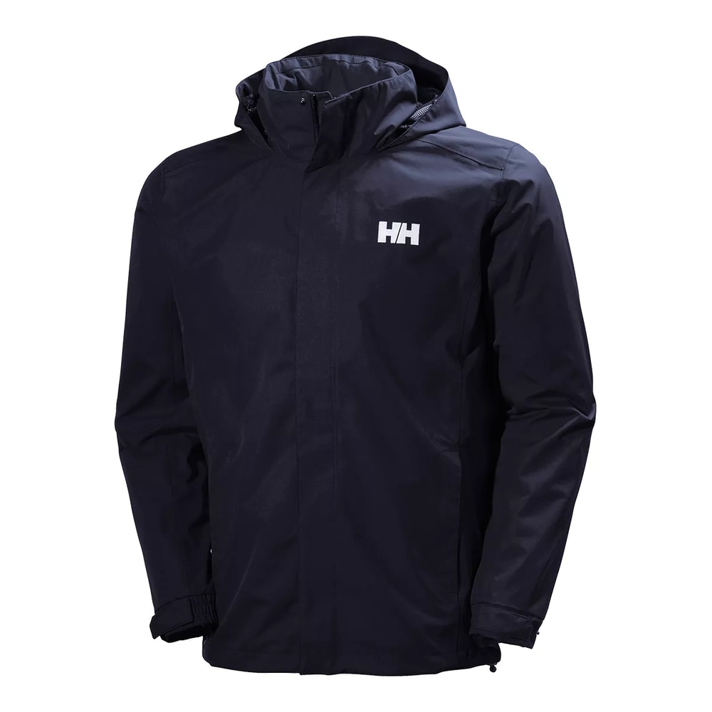 Helly Hansen Men's Dubliner Hooded Jacket  Waterproof Breathable Lightweight Windbreaker